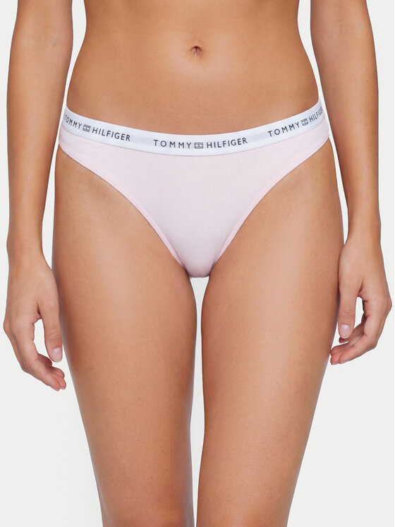 Tommy Hilfiger Stringi UW0UW05875 Różowy