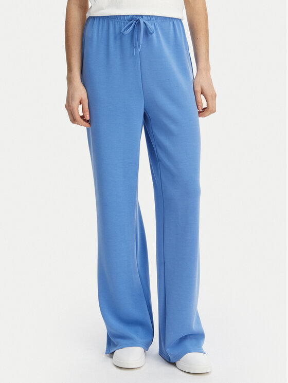 ONLY Spodnie materiałowe Maya 15369156 Niebieski Loose Fit