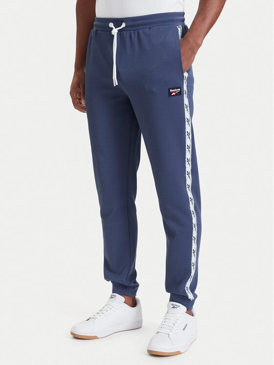 Reebok Spodnie dresowe Jacek RK25723CCM Granatowy Regular Fit