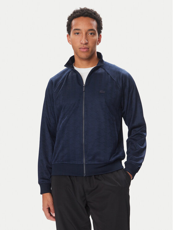 Lacoste Bluza SH9775 Granatowy Regular Fit