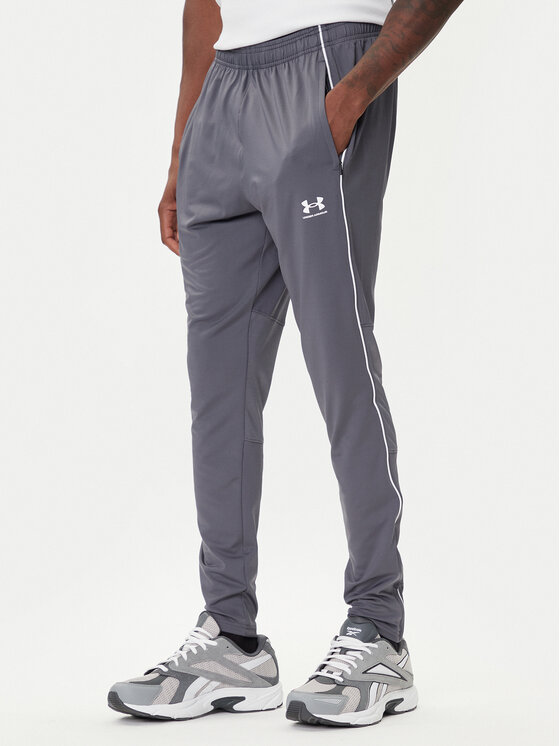 Under Armour Spodnie dresowe Challenger Training 6004044 Szary Slim Fit