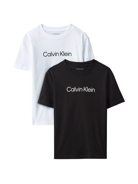 Calvin Klein Jeans Komplet t-shirtów Institutional LVCKTJI11U Kolorowy Regular Fit