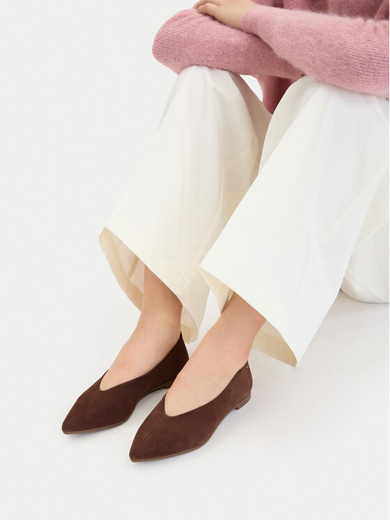 Lasocki Baleriny CEO-RST-ROSE-70 Brązowy
