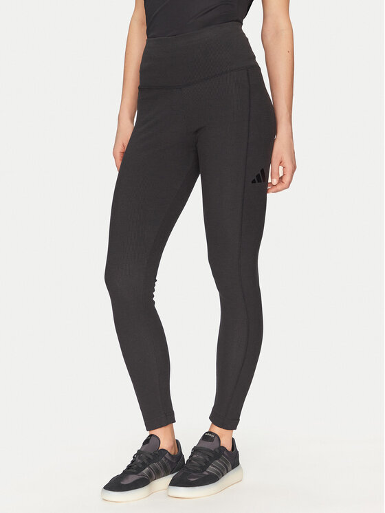 adidas Legginsy ALL SZN JJ1249 Czarny Slim Fit