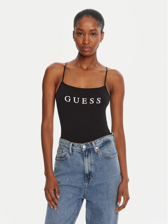 Guess Body O5RM11 KBBU1 Czarny Regular Fit