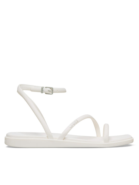 Crocs Sandały Miami Ankle Strap Sandal 212256 Biały