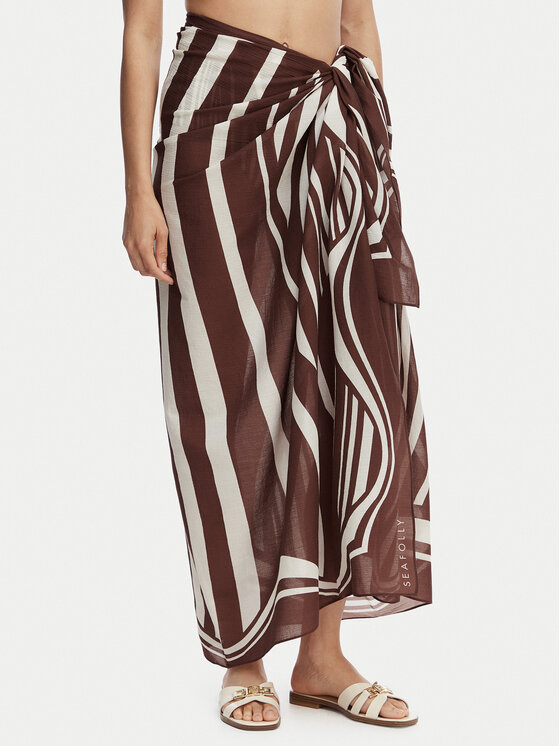 Seafolly Pareo Coastline 55539-SG Brązowy