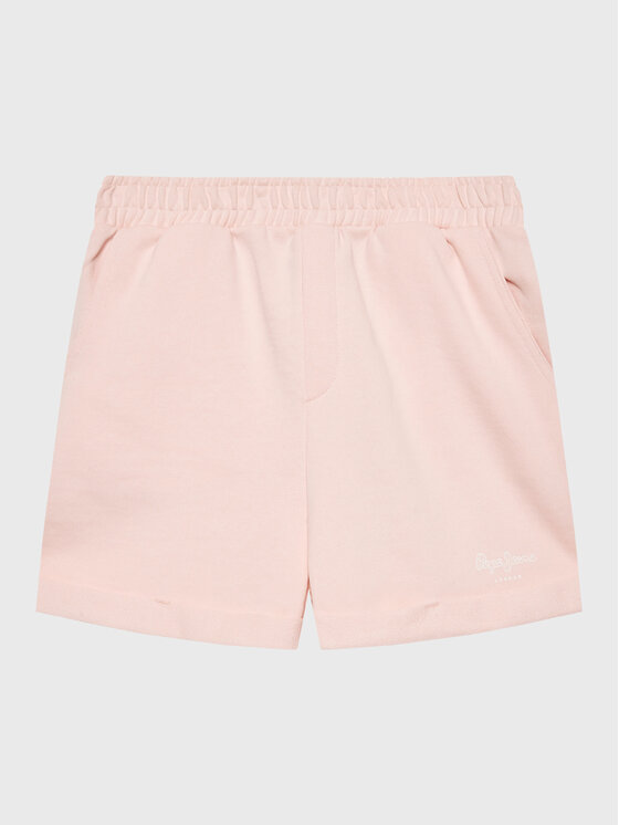 Pepe Jeans Szorty sportowe Rosemary PG800731 Różowy Regular Fit
