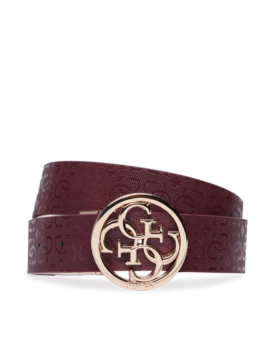 Guess Pasek BW9319 P6135 Bordowy