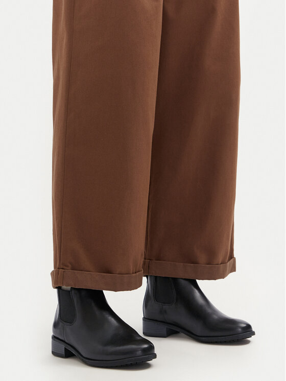 Clarks Sztyblety Havisham Top 26178715 Czarny