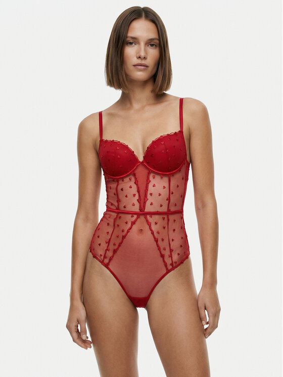 Guess Body O6RM03 KC600 Czerwony