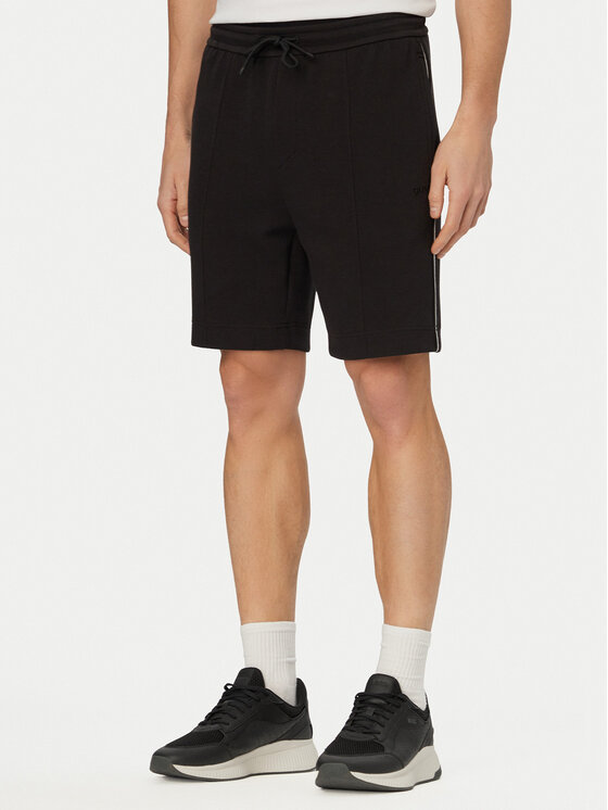 BOSS Szorty sportowe Join Headlo 50561776 Czarny Regular Fit