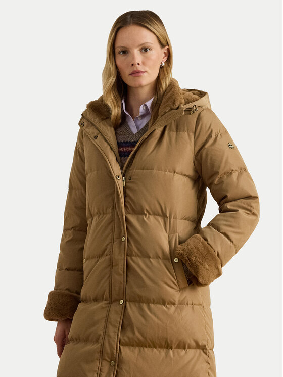 LAUREN RALPH LAUREN Kurtka puchowa 297P04130001 Beżowy Regular Fit
