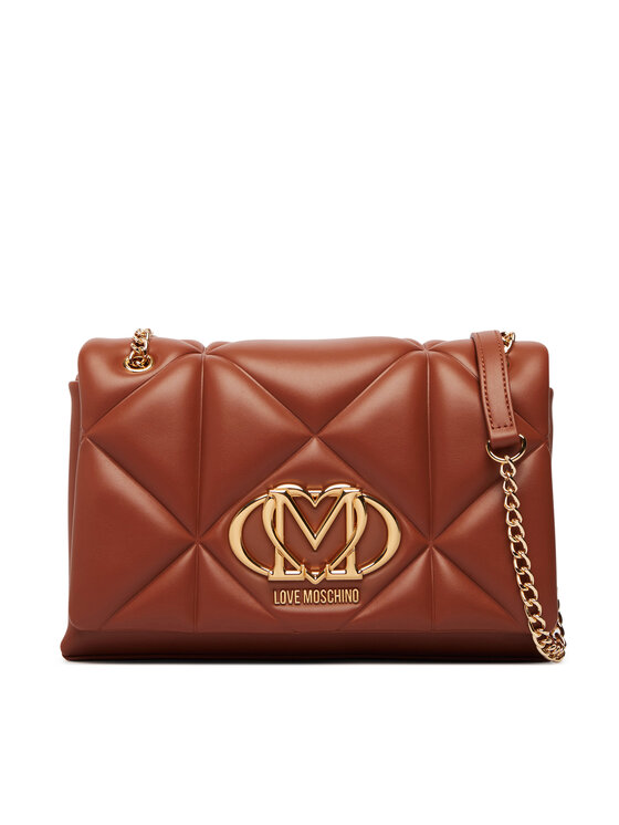 LOVE MOSCHINO Torebka JC4041PP0PLC0208 Brązowy jasny