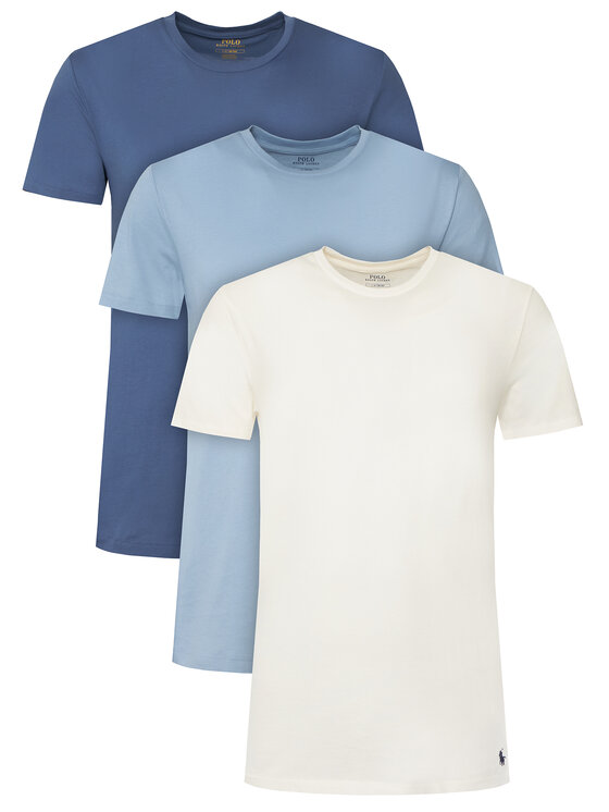 Polo Ralph Lauren Komplet t-shirtów 714830304052 Kolorowy Slim Fit
