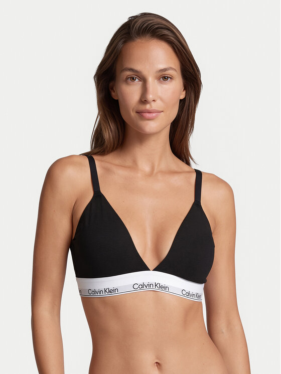 Calvin Klein Underwear Biustonosz braletka LV00QF8498 Czarny