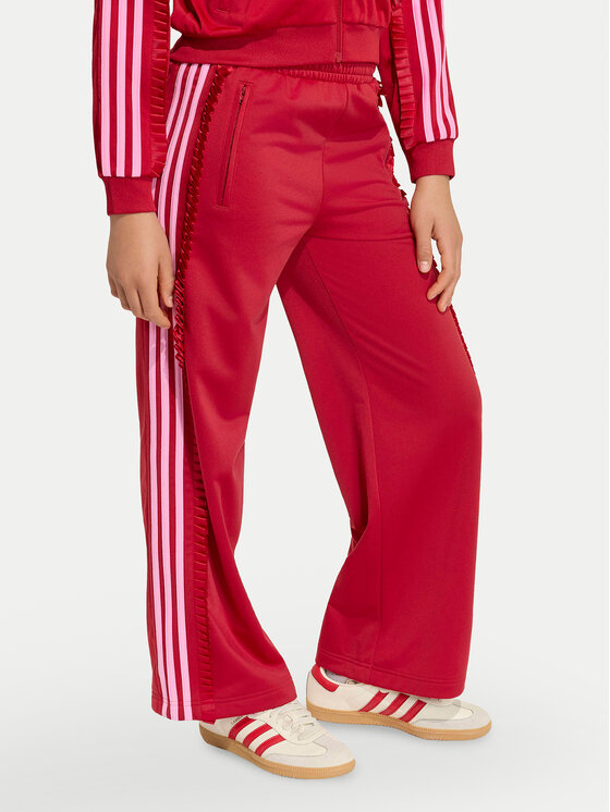 adidas Spodnie dresowe Adibreak KQ8891 Czerwony Loose Fit