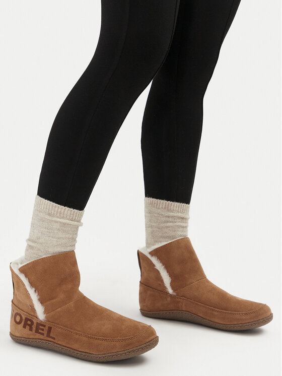 Sorel Botki Nakiska Bootie NL3389 Brązowy