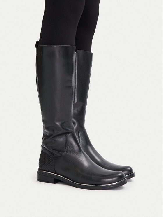 Caprice Oficerki 9-25525-45 Czarny