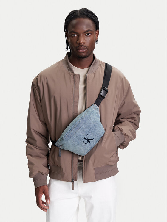 Calvin Klein Nerka Ckj Denim Waistbag LV04G3149G Niebieski jasny
