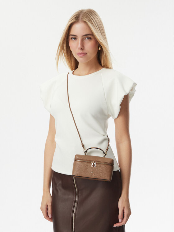 Furla Torebka Camelia Micro WE00625 HSF000 4489S Beżowy