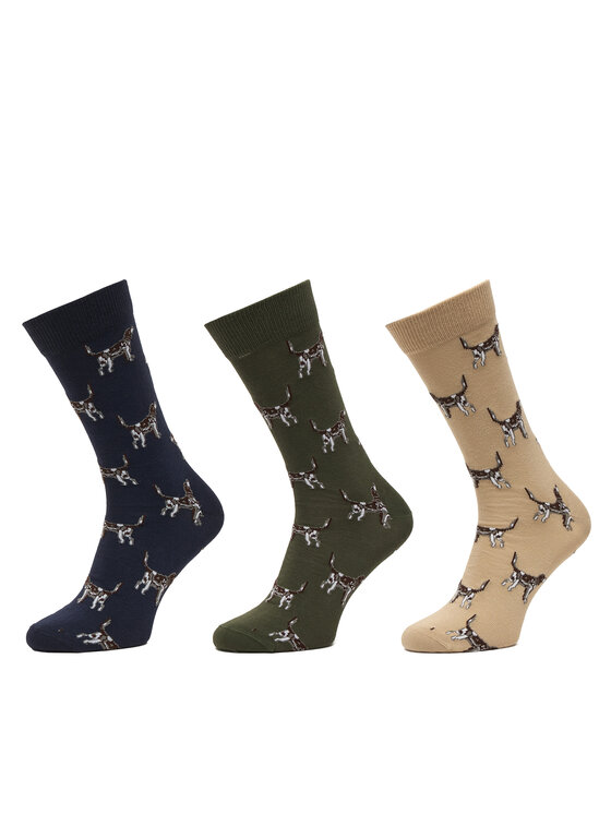 Barbour Skarpety długie Pointer Dog MGS0037TN16 Kolorowy