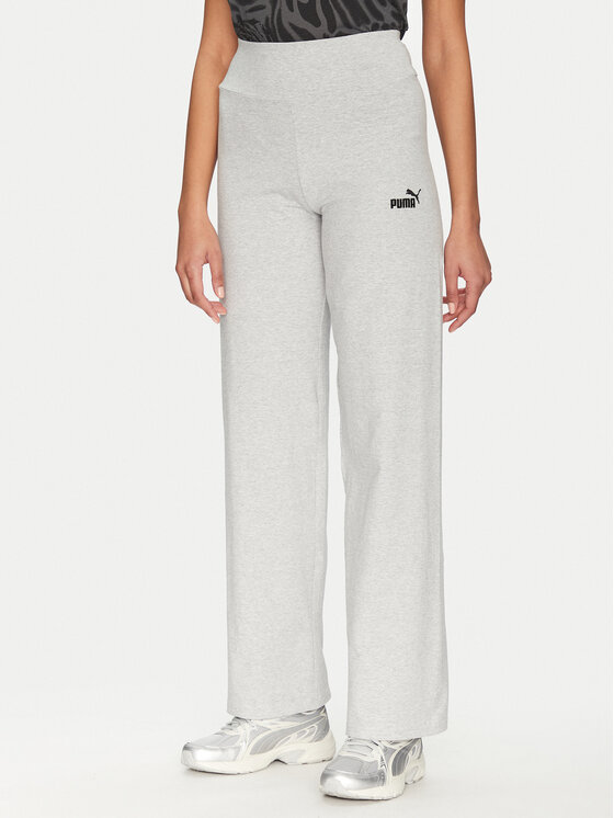 Puma Legginsy Ess Small No. 1 Logo 682428 Szary Straight Fit