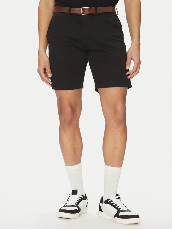 Jack & Jones Szorty materiałowe Marco 12269368 Czarny Regular Fit