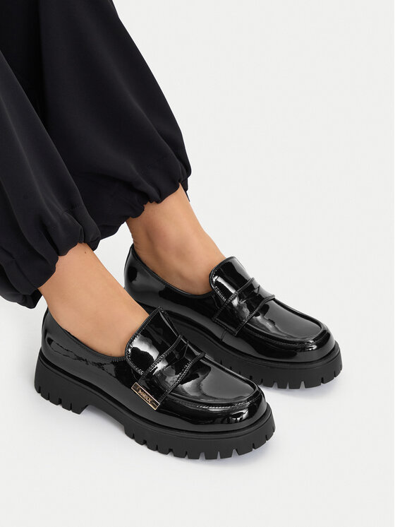 MEXX Loafersy EO-WS6035-28 Czarny