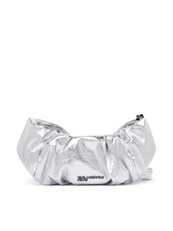 Karl Lagerfeld Jeans Torebka B4W30268 Srebrny