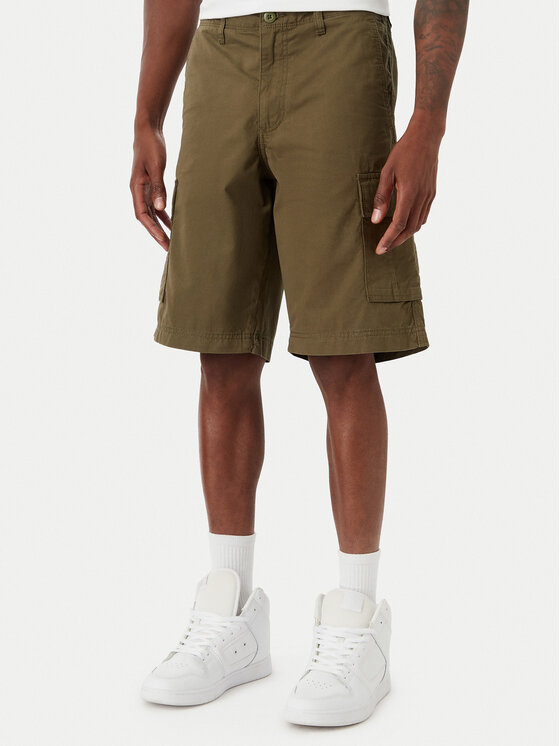 Jack & Jones Szorty materiałowe Cole 12292263 Khaki Regular Fit