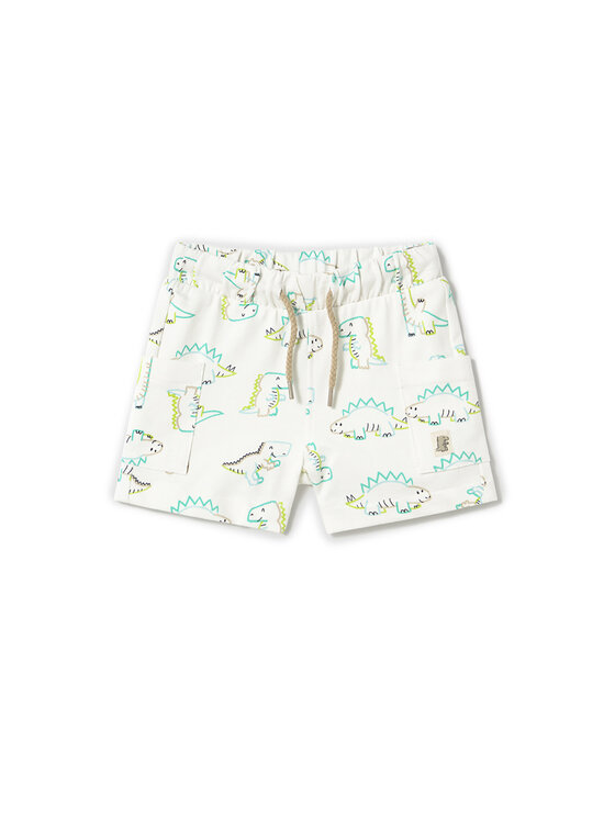 Mayoral Szorty sportowe 1244 Écru Regular Fit