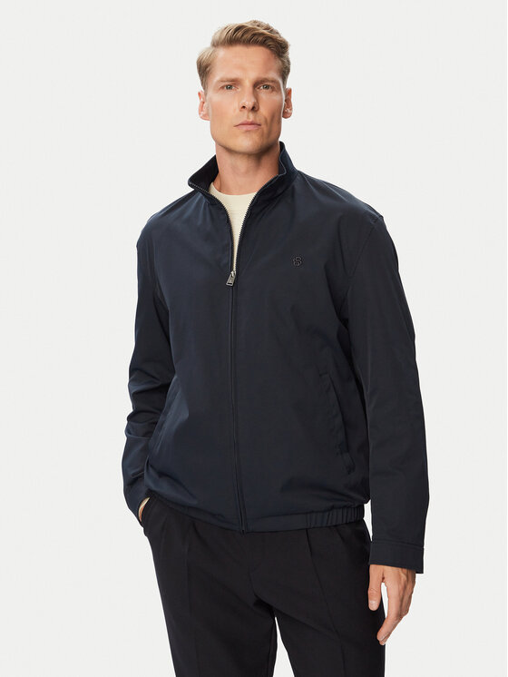 BOSS Kurtka przejściowa H-Carvo 50567690 Granatowy Regular Fit