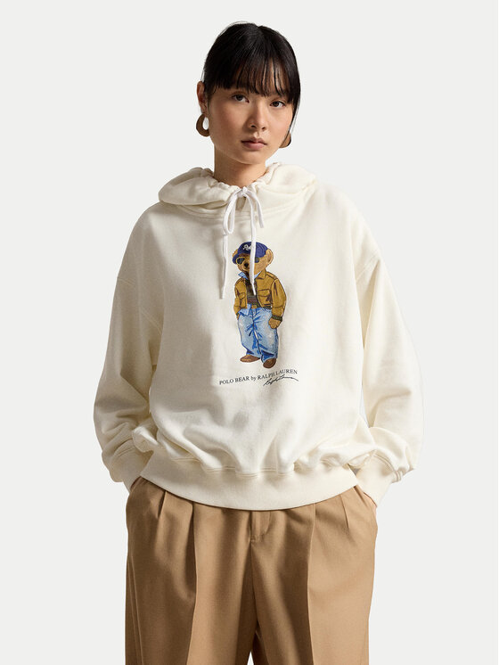 Polo Ralph Lauren Bluza 211B17799001 Biały Regular Fit