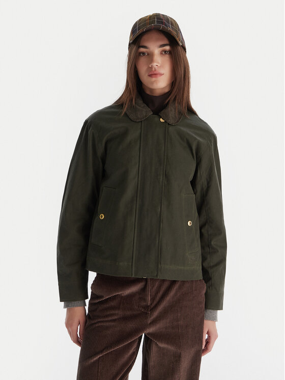 Hunter Kurtka przejściowa Leith HARW0065251 Zielony Oversize