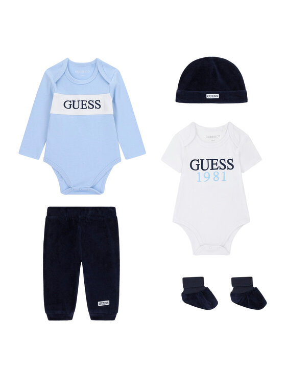 Guess Komplet dziecięcy H6BG06 K6016 Granatowy Regular Fit
