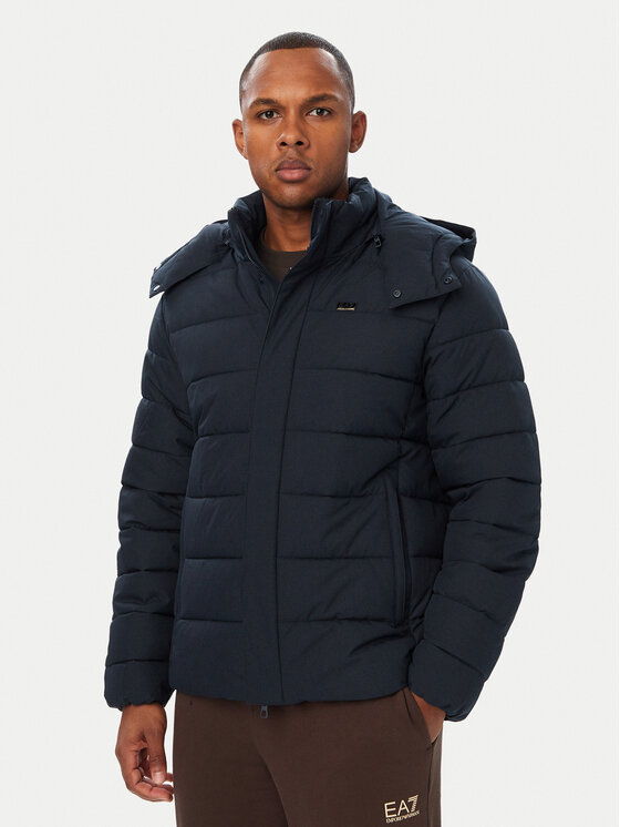 EA7 Emporio Armani Kurtka zimowa 7M002556 AF25752 UB102 Granatowy Regular Fit
