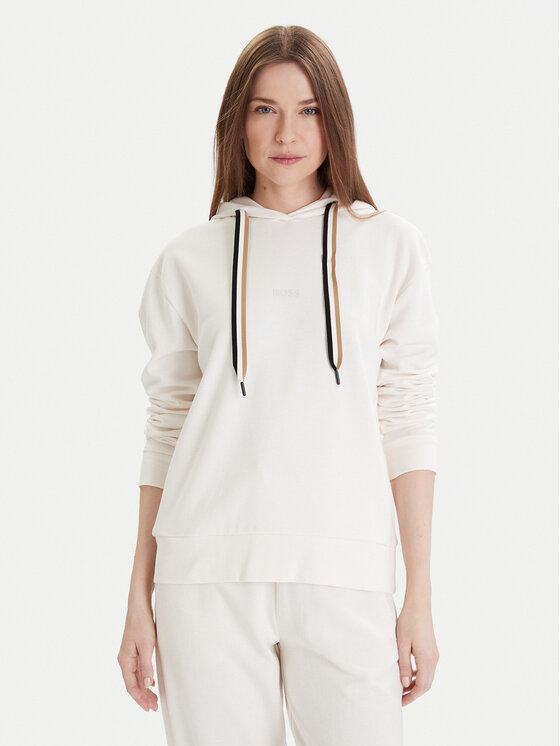 Boss Bluza CP Stripe 50524760 Écru Regular Fit