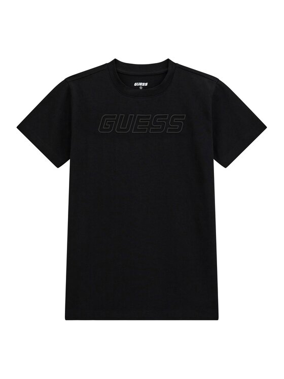 Guess T-Shirt L5RI37 J1311 Czarny Regular Fit