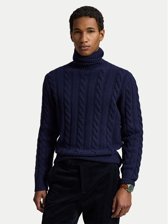 Polo Ralph Lauren Golf 710917035006 Granatowy Regular Fit