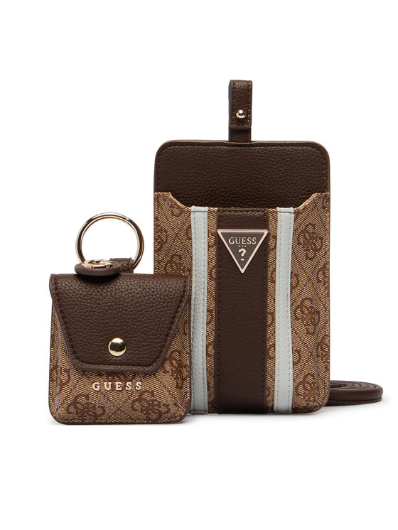 Guess Torebka na telefon PW7574 P6326 Brązowy