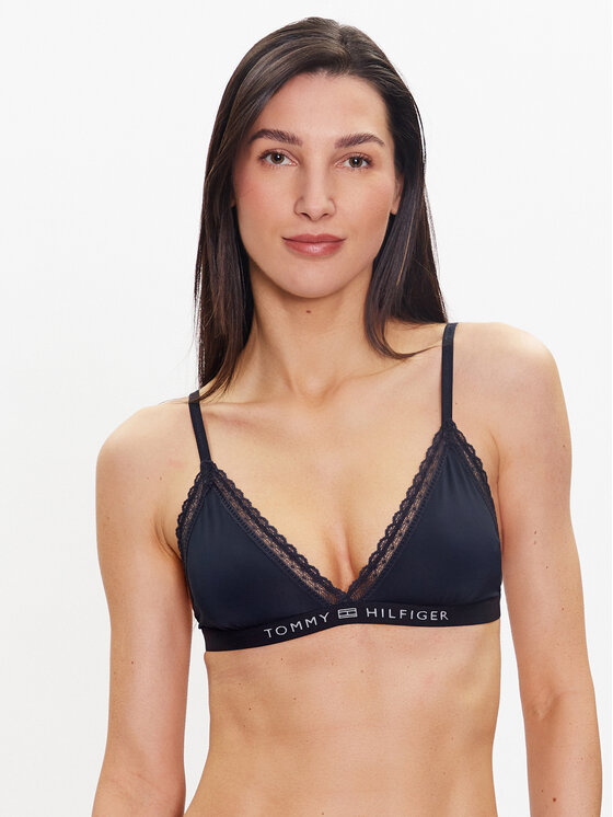 Tommy Hilfiger Biustonosz braletka UW0UW04242 Granatowy