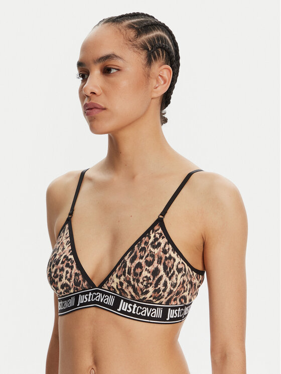 Just Cavalli Biustonosz braletka 78PAJU03 CJUT3 Brązowy
