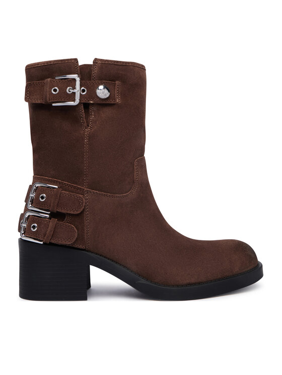 Guess Botki FLTMWE SUE10 Brązowy
