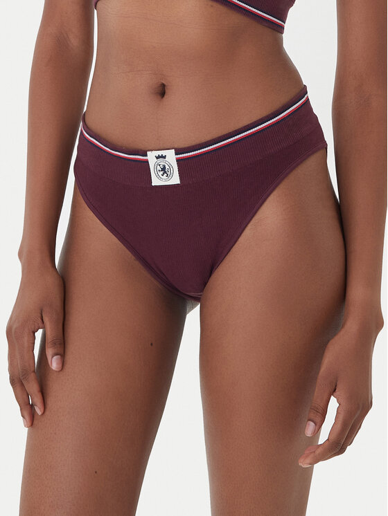 Tommy Hilfiger Figi klasyczne UW0UW06064 Bordowy