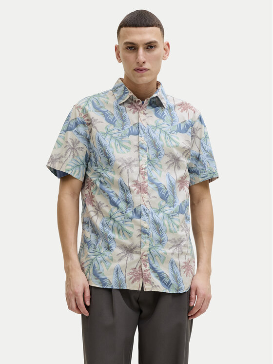 Jack & Jones Koszula Honolulu 12289667 Kolorowy Regular Fit