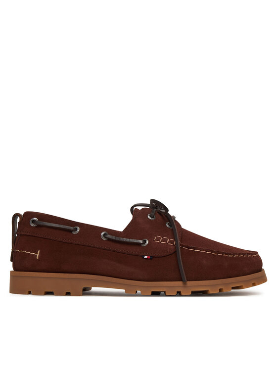 Tommy Hilfiger Mokasyny Light Sde FM0FM05747 Brązowy