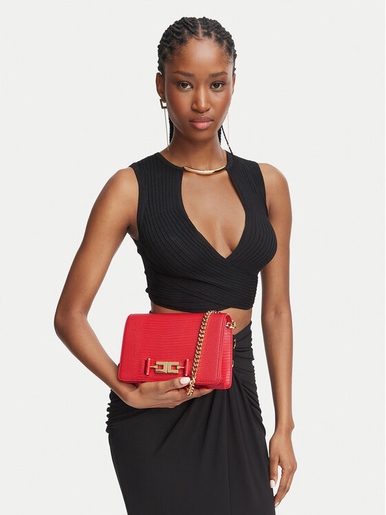 Elisabetta Franchi Torebka BS-09A-66E2-V300 Czerwony