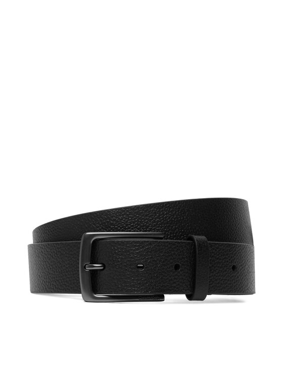 Calvin Klein Pasek Męski LV04D7095G Czarny