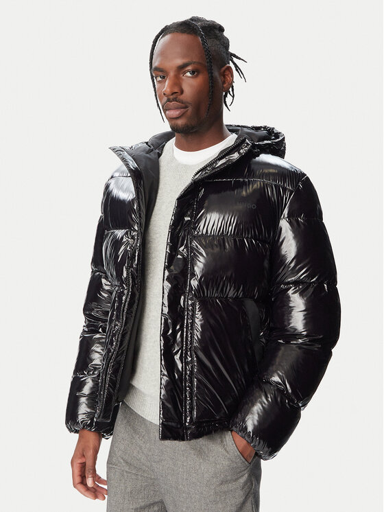 HUGO Kurtka zimowa Baros 50574163 Czarny Regular Fit